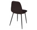 Стул CASSIOPEIA G028-27 темно-коричневый, ткань/ серый каркас в Кургане
