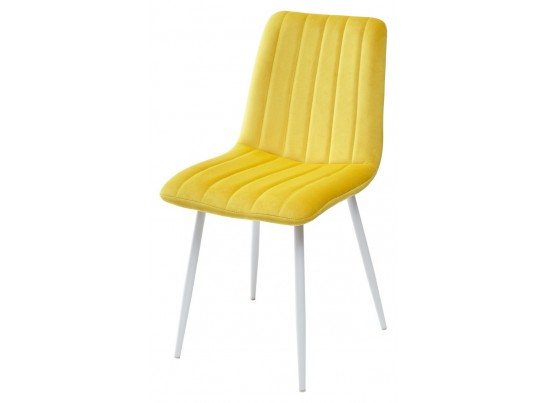Стул DUBLIN G108-22 золотая осина, велюр / белый каркас в Кургане