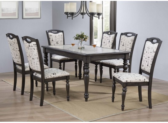 Стул LT C17443 DARK GREY #G521/ FABRIC FB62 PARIS в Кургане