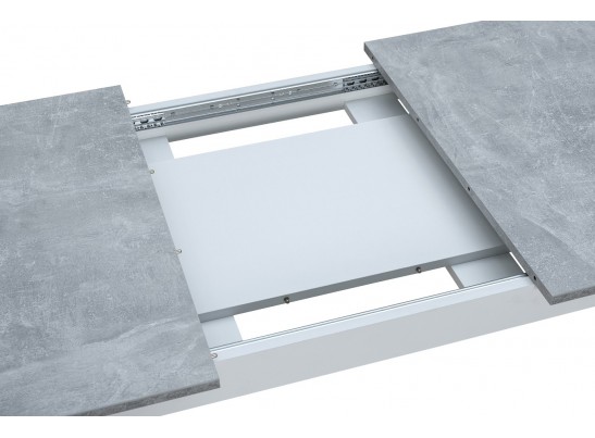 Стол EDWIN Бетон-Белый/ Бетон в Кургане