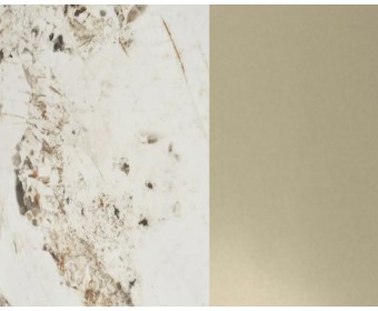 Стол ALATRI 120 GLOSS LUXURY PANDORA SOLID CERAMIC / шампань, ®DISAUR