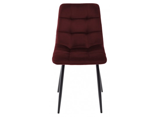 Стул CHILLI G062-36 бургунди, велюр / черный каркас в Кургане