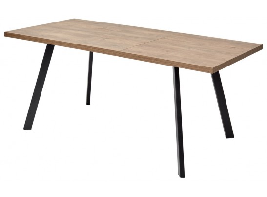 Стол BRICK M 120 Дуб Канзас/ Черный в Кургане