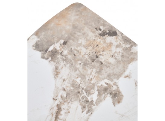 Стол ALATRI 120 GLOSS LUXURY PANDORA SOLID CERAMIC / шампань, ®DISAUR в Кургане