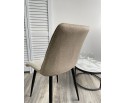 Стул CHIC VF-01/ VF-02 светло-бежевый/ бежевый, ткань/ черный каркас в Кургане