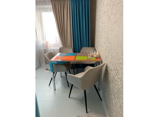 Стул BRANDY серый, велюр G062-14 в Кургане