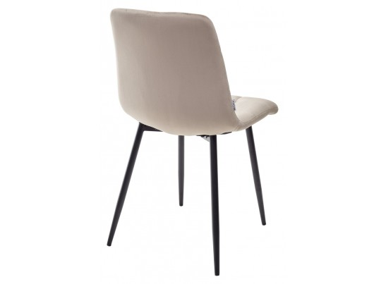 Стул CHILLI G062-13 кварцевый, велюр / черный каркас в Кургане