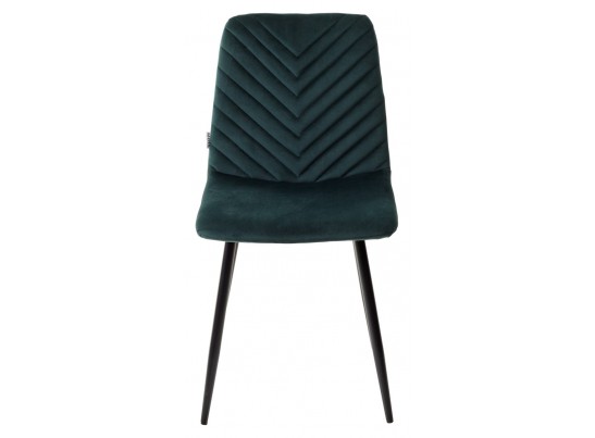 Стул DUKE BLUVEL-78 GREEN, велюр / черный каркас в Кургане