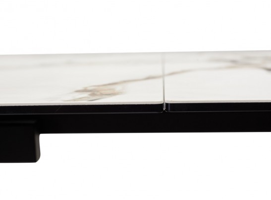Стол IVAR 180 MARBLES KL-188 Контрастный мрамор, итальянская керамика, ®DISAUR в Кургане
