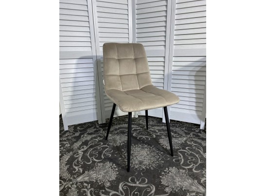 Стул CHILLI G062-13 кварцевый, велюр / черный каркас в Кургане