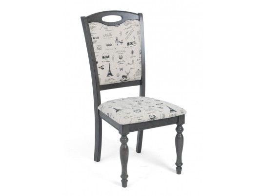 Стул LT C17443 DARK GREY #G521/ FABRIC FB62 PARIS в Кургане