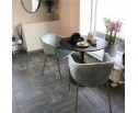 Стул DILL PK6015-16 (VBP216) античный зеленый, велюр/ золотой каркас, в Кургане