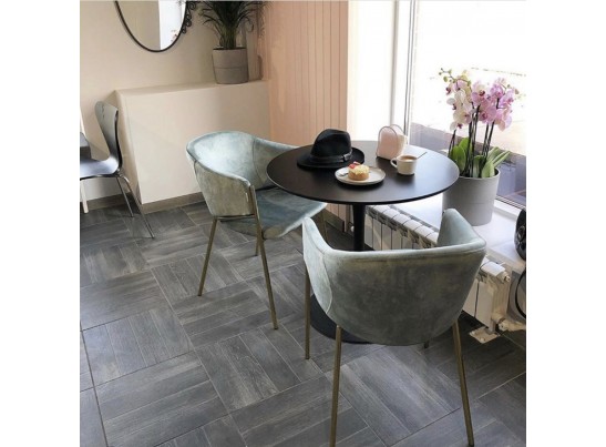 Стул DILL PK6015-16 (VBP216) античный зеленый, велюр/ золотой каркас, в Кургане