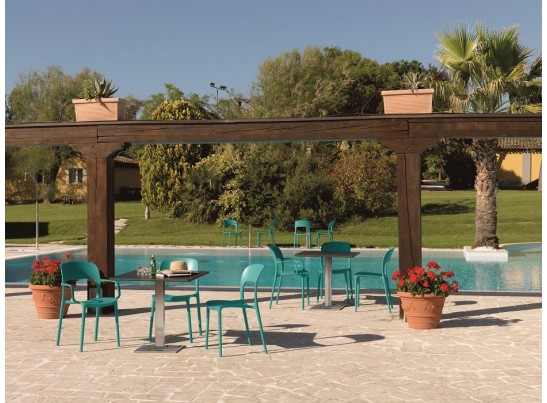 Стул GIPSY 40.09 (Z025 полипропилен в цвете турчезе) в Кургане