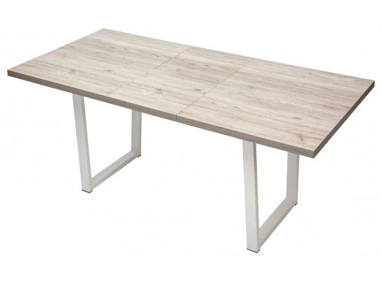 Стол ЛОФТ 138 Дуб Анкона/ Белый в Кургане