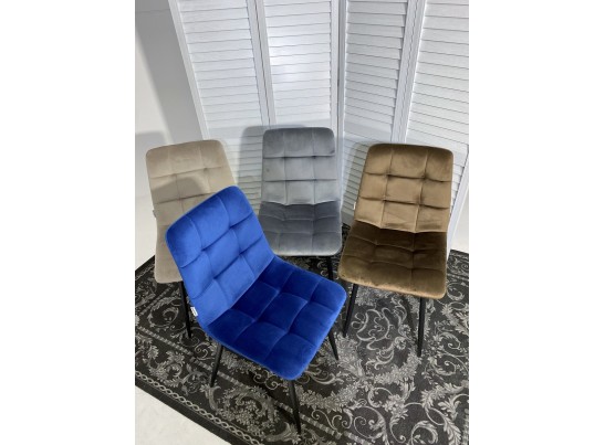 Стул CHILLI G062-13 кварцевый, велюр в Кургане