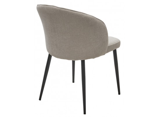 Стул ГЛОРИЯ (GLORIA) цвет 140, ткань/ черный каркас, ®DISAUR в Кургане