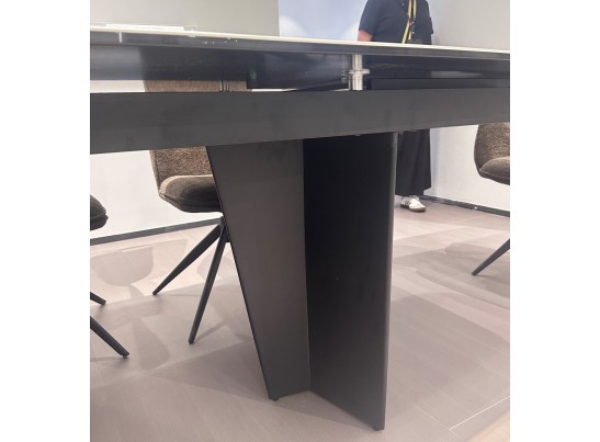 Стол MIKKEL 200 TL-188, испанская керамика / черный каркас, ®DISAUR в Кургане