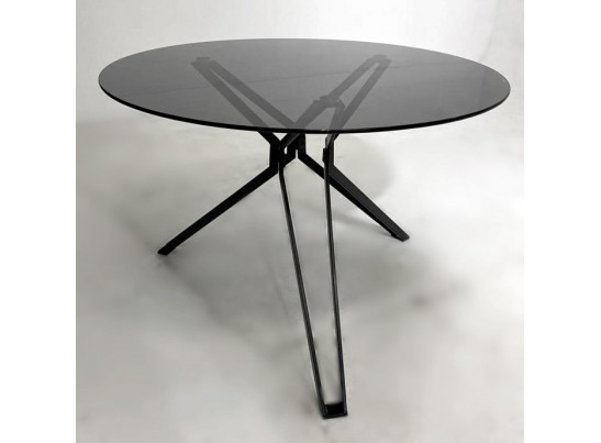 Стол VENETO D110 дымчатый в Кургане