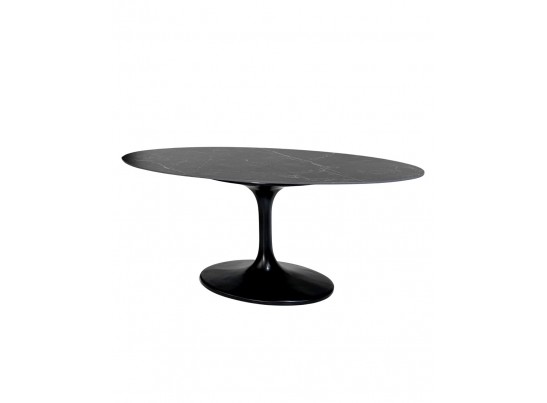 Стол AVOLA 180 MATT BLACK MARBLE SOLID CERAMIC / BLACK в Кургане