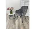 Стул MAVERICK 360 град. поворот. BLUVEL-14 GREY/ черный каркас, в Кургане