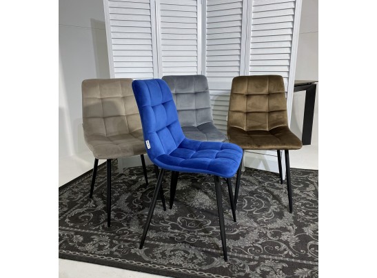 Стул CHILLI G062-13 кварцевый, велюр в Кургане