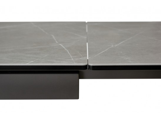 Стол ALTO 160 KL-136 Серый мрамор матовый, итальянская керамика/ GREY1 каркас в Кургане