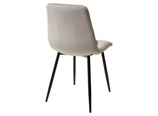 Стул CHILLI G062-37 серый шелк, велюр / черный каркас в Кургане