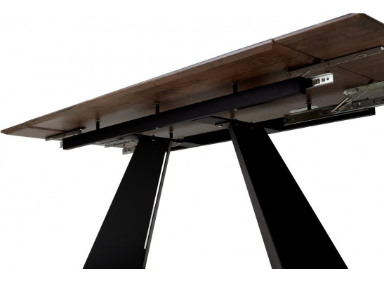 Стол Купер 160 ОБСИДИАН САТИНАТ, стекло / ЧЕРНЫЙ в Кургане