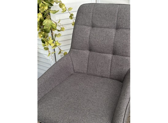 Стул CARACAS Barrel-97 Антрацит, ткань / черный каркас Товарный знак DISAUR в Кургане