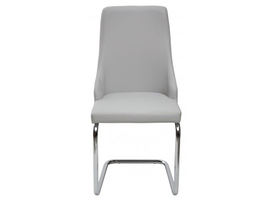 Стул KELLY светло серый PU#613 в Кургане