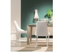Стул CLARA 40.11 (TR505 white with sand cordonet, экокожа) в Кургане