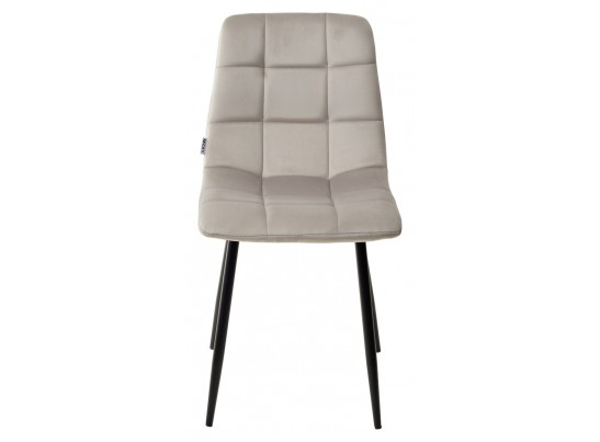 Стул CHILLI G062-37 серый шелк, велюр / черный каркас в Кургане