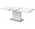 Стол QUADRO 140 WHITE GLASS белый глянец в Кургане