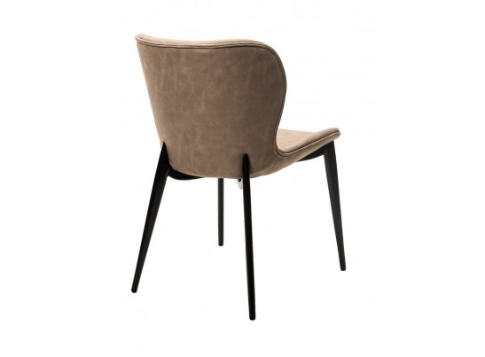 Стул КЛОД, цвет Kiprus-03 Латте, искусственная замша / черный каркас в Кургане