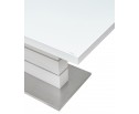 Стол QUADRO 140 WHITE GLASS белый глянец в Кургане