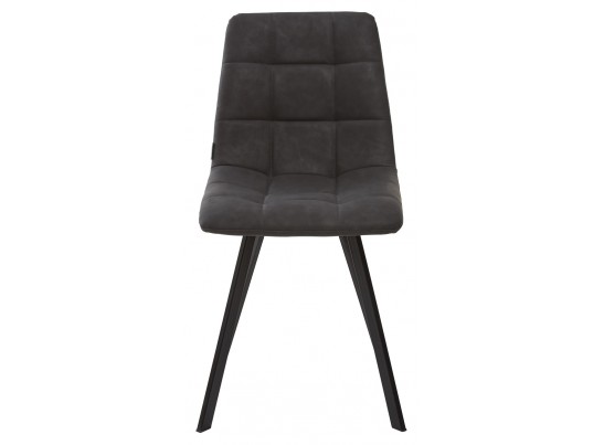 Стул CHILLI SQUARE RU-08 антрацит, PU / черный каркас в Кургане