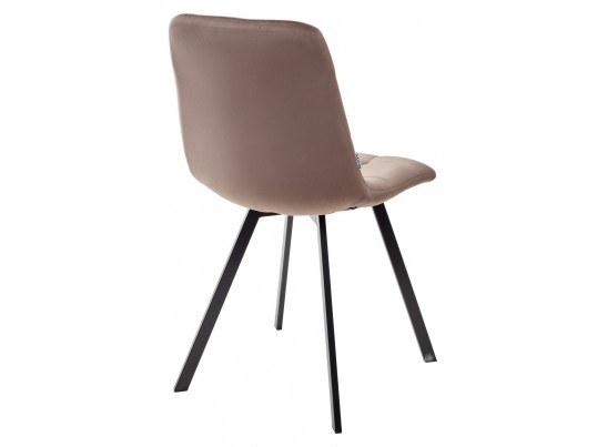 Стул CHILLI SQUARE BLUVEL-38 LATTE, велюр в Кургане