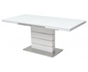 Стол QUADRO 140 WHITE GLASS белый глянец в Кургане