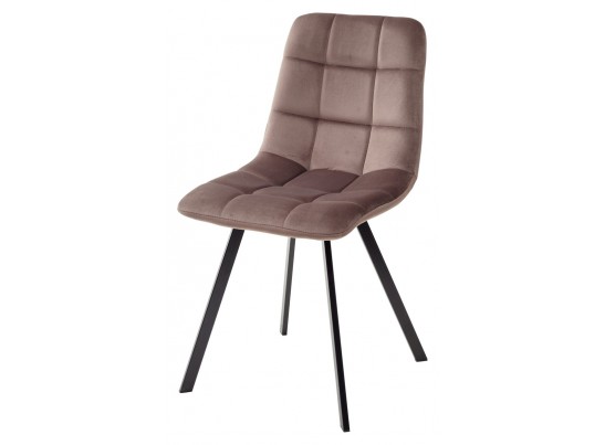 Стул CHILLI SQUARE BLUVEL-38 LATTE, велюр в Кургане