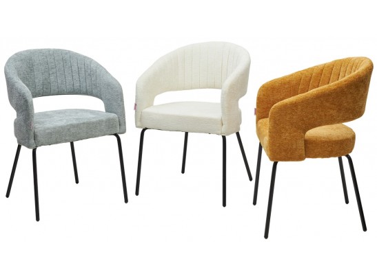 Стул SNUG 3018-04 мятный, шенилл / черный каркас, ®DISAUR в Кургане