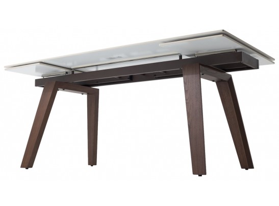 Купить Стол БЭТИС (BETIS) 180 цвет МРАМОР (MATTE GILDED WHITE SOLID CERAMIC) / Орех (WALNUT), ®DISAUR по цене 91900 в Екатеринбурге