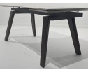 Купить Стол БЭТИС (BETIS) 180 цвет МРАМОР (MATTE GILDED WHITE SOLID CERAMIC) / Орех (WALNUT), ®DISAUR по цене 91900 в Екатеринбурге