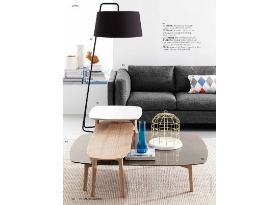 Стол журн. MATCH CS/5084-D,P94 TOP WH/P12 TOP/P12 BASE SMOKE в Кургане