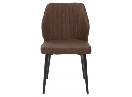 Стул SEATTLE RU-05 шоколадный, экокожа / черный каркас в Кургане