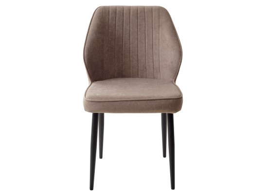 Стул VENA, цвет B5 Капучино, велюр/ черный каркас в Кургане