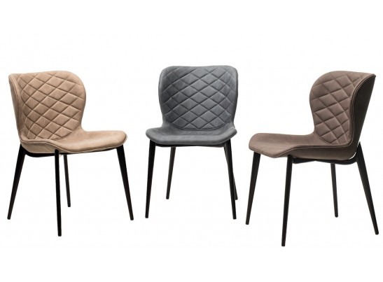 Стул КЛОД, цвет Kiprus-04 Коричневый, искусственная замша / черный каркас в Кургане