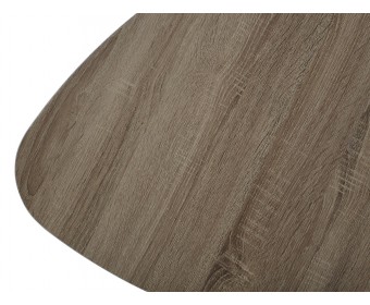 Стол журнальный WOOD 62S #4 дуб серо-коричневый винтажный M-city