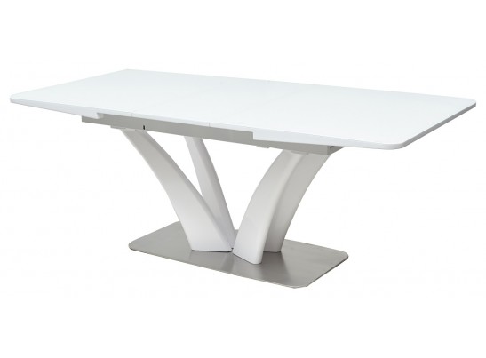 Стол FREYA 160 WHITE GLASS белый глянец в Кургане
