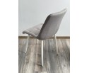 Стул CHIC VF-19/ VF-20 светло-серый/ серый, ткань/ белый каркас в Кургане